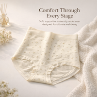 High Waisted Knickers for Women with 95% Material, Maternity Underwear Postpartum with Gusset, C Section