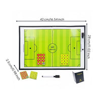 Portable Attractive Soccer Board Long-Lasting Attractive Board Complete Kit for Coaches, Training