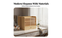 particle-resistantResistant Clear-Lid cosmetic Box Multi-Compartment Cosmetic Organizer Elegant Design Makeup organizer Space Saving for Women, Teenagers, Professionals, Dressing Table, Vanity, chest of drawers, Countertop