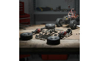 Parts Kit Construction 1/12 Scale RC Car Metal Upgrade Kit Extends Service Life RC Car Metal Axle and Shock Absorption Parts for MN82 LC79 MN78