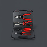 4 Pieces Car Water Tube Clamp Pliers Heavy Duty Automotive Hose Clamp Tool Kit Non-Slip Grip Automotive Coolant Hose Tool for Auto Repair Shop, Garage