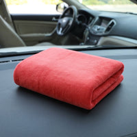 360 GSM Car Microfibre Cloth and Microfibre Towel, Portable Touch Up Towel for Detailing, Whip-Stitched Mixed-Fiber Yarn for Water Absorption
