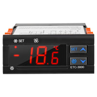 Freezer Temperature Controller ETC-3000+ with Compressor Delay Alarm
