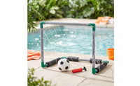 Freestanding Floating Soccer Goal Compact Pool Soccer Goal Heavy Duty Sports Equipment Soft for Family
