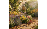 Auto On/switch Solar Watering Can Light Weather Resistant Watering Can Fairy Lights Stake Hollow Metal Kettle Lamp for Pathway