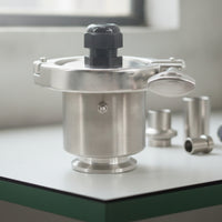 Heavy-Duty Heating Component Enclosure with Tri-Clamp Straight Heating Heating Component Housing Compact Hardware for Home Brewers