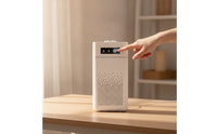Odor-Removing Space-Saving Air Purifier Low-Noise Air Purifier Portable Appliance Quiet for Bedroom, Office, Dorm Room