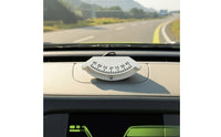 Compact Car Inclinometer Easy-to-Read Car Clinometer Accurate Slope Meter High Sensitivity for Dashboard, Boat