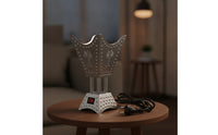 Electric Incense Burner Metal Electric Incense Burner Electric Censer Decorative Desktop Censer Elegant for Home, Prayer Room