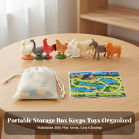 50 Pieces Great Birthday Gift Dinosaur Toy Set Realistic Design Dinosaur Figures Playset Ignite S Creativity for Preschool, Parties