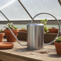 Long Spout Watering Can 2Liter Capacity Indoor Plant Waterer Gardening Tool for Garden