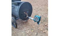 Adjustable Speed Electric BBQ Blower Energy Saving Portable Fire Starter Fan 12V Centrifugal Blower for Barbecue, Outdoor, Camping