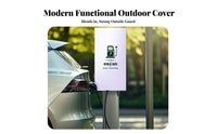 Electric Vehicle Charging Station Rain Cover Waterproof Charging Pile Cover Weatherproof Charger Cover Sturdy-Duty Oxford