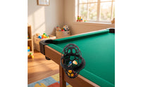 6 Pieces Plastic Billiard Table Pocket with Mounting Base Easy to Install Billiard Net Basket Practical Pool Table Net Basket Lightweight for Children