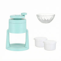 Hand-Crank Ice Crusher Compact Manual Ice Crusher Easy to Use Home Kitchen Appliance