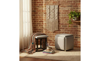 5 Pieces Modular Cube Stool Sturdy Frame 5 in 1 Modular Cube Stool Transformable Nesting Ottoman Waterproof Household Furniture