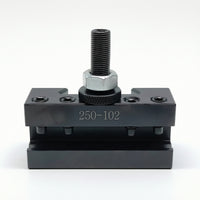 Lathes Tool Post with Adjustment High Accuracy Boring Turning and Facing Holder Precision Ground Hardware for Hobbyists, Metalworking, Machine Shops