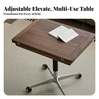 Transformable elevatingTop Table Multi-Functional Living Room Furniture Space-Saving