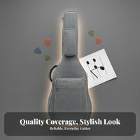 Electric Guitar Gig Bag Thickened Padding Soft Electric Guitar Case Instrument Carrier Waterproof Music Equipment Protection