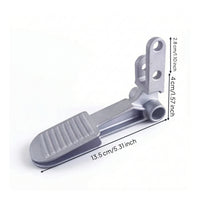 Aluminum Tire Changer Pedal Plate Easy to Install Pedal Plate with Bracket Grippy Lightweight for Auto Repair Shops