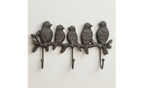 Bird Hook Rack Heavy Duty Bird Wall Hook Hanger for Entryway