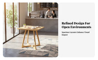 Multi-Scene Adaptable Dessert Shop Seating Combination Comfortable Modern Cafe Table and Chair Set Artistic Design Upholstered Lounge Sofa High-Density Foam for Business Owners, Interior Designers, Retail Shop, Hotel
