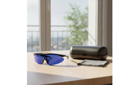 Blue-Tinted Golf Ball Spotter Glasses Lightweight Ball Finding Sunglasses Comfortable Golf Sunglasses with Case Proof for Athletes