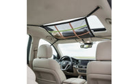 Car Ceiling Storage Net Mesh Car Ceiling Cargo Net Overhead Cargo Organizer Adjustable Overhead Storage Organizer Space-Saving