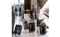 Collapsible Foldable Travel Bag with Wheels Compact Trolley Bag Portable Swivel-Wheel Suitcase Lightweight for Travelers