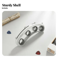 Portable Adjustable Finger Expander Ergonomic Design Finger Expander Tool Long-Lasting Construction Musical Training Aid Soft Silicone Rings for Musicians, Piano Players, Beginners