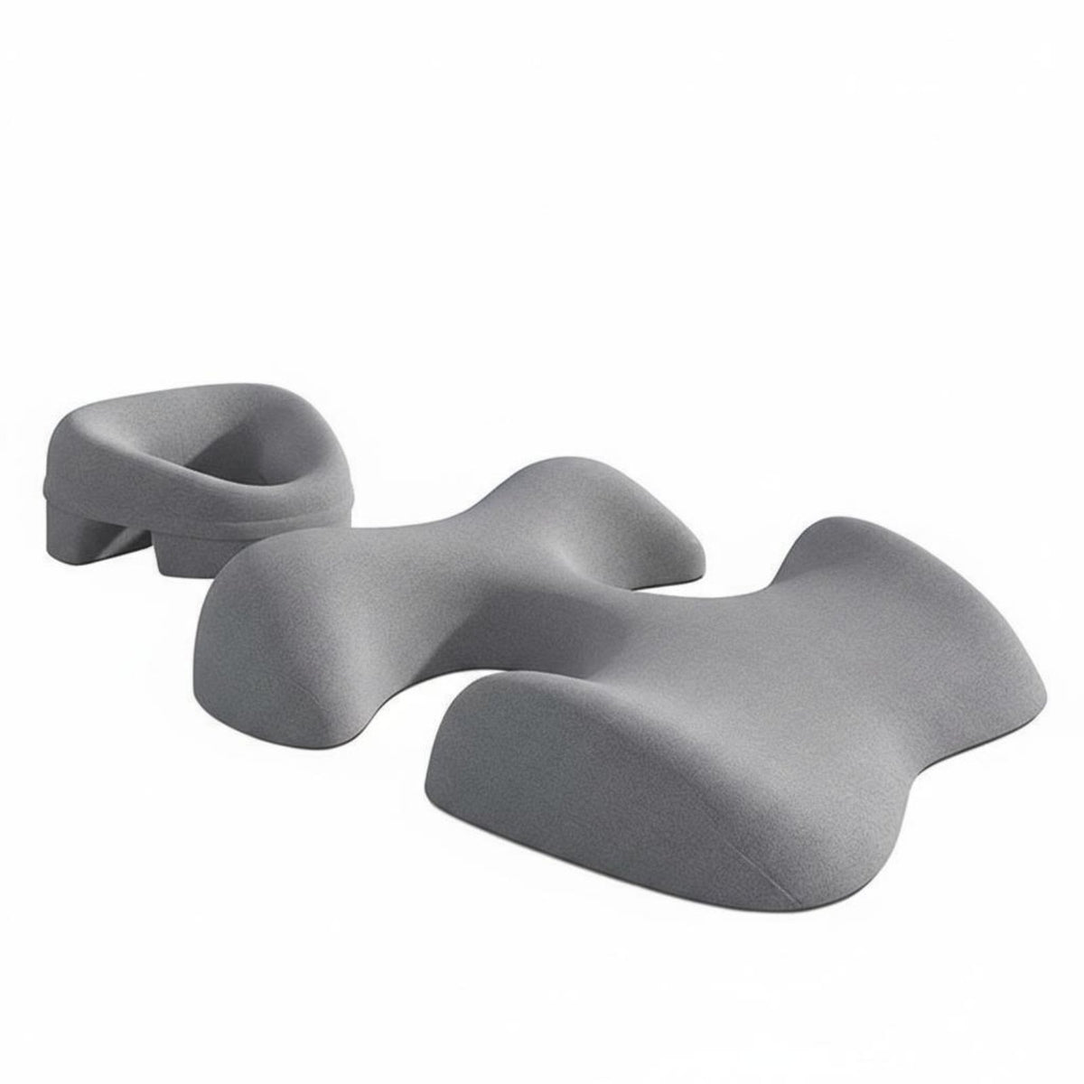 2 Pieces Pressure Relief Massage Face Cradle Chest Pad Breathable Face down Pillow Multi-Purpose for Estheticians, Beauty Salon, Spa, Home