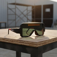Auto-Darkening Metal-Joining Goggles Quick-Acting Time Auto Darkening Metal-Joining Goggles Adjustable Welder's Glasses Shock