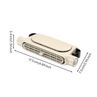 Fan Compact Backseat Fan Corded for Ride-Hailing Drivers, Families
