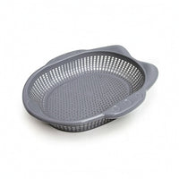 Plastic Cat Basket Woven Cat Bed with Cushion Ventilated Pet Basket Cozy Soft for Cats, Indoor, Living Room