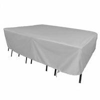 Dustproof Patio Furniture Cover Drawstring Closure Outdoor Table Cover Heavy Duty Garden Furniture Protector