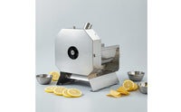 Adjustable Thickness Electric Stainless Steel Food Cutter Metal Housing Direct-Cut Food Cutter for Vegetable Slicing