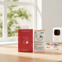 ZINK Photo Paper with Back Inkless Pressure-Sensitive Backing Photo Paper Glossy for Scrapbookers, Journalers, Scrapbooking, Point Journaling