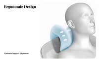 Office Chair Headrest Attachment Slow Recovery Office Chair Neck Pillow Desk Resting Pillow Skin-Gentle for Students