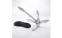 Hot Coated Galvanized Anchor Foldable Petal Anchor Heavy Duty