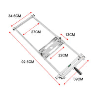 Board Cutting Guide Smooth Edge Trimming Guide Stable Alignment Carpentry Tool for Workshop