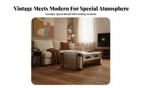 utilitarian Look Pilot design Nightstand Retro Design Bedside Cabinet Multi-Functional Accent Table Multifunctional for Apartment Dwellers, Interior Decorators, Homeowners, Small Spaces, Bedroom, Home Office, Living Room