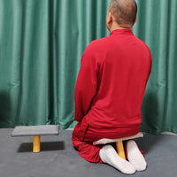 Modern Kneeling Stool with Heel Support for Meditation and Sitting