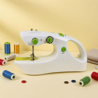 Built-in Handle Portable Hand Sewing Machine Thread Cutter handheldGrip Sewing Machine on/power Button Household Tool Multiple Layers
