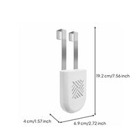 Embossed Cutout Pattern Toilet Tank Tablet Holder Metal Hook Toilet Cleaner Tablet Holder Plastic Body