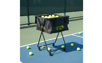 Folding Tennis Ball Cart Lightweight Tennis Ball Collector Sports Storage for Trainers