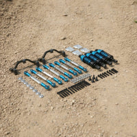 RC Car Upgrade Kit with Shock Absorbers Slop Shock Absorbers Stable Mounting Accessories Set for 1/16 C14