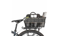 Rear Bike Basket Large Capacity Cycle Cargo Basket Easy Installation for Commuters, Shopping, Commuting