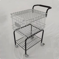 Large Capacity Tennis Ball Picking Carrier Portable Tennis Ball Collector Basket for Training