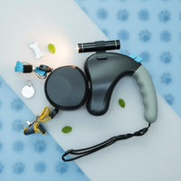 Untwist Double Dog Leash Shock Absorbing Pet Supply Ergonomic Grip