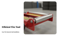 Labor-Saving Tire Heavy Duty Tire Changing Assistant Tool Sturdy for DIY Enthusiasts, Auto Technicians, Garage, Farm